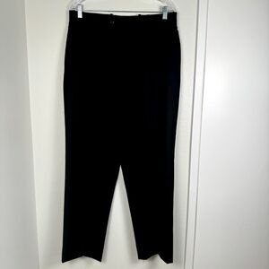 Woolmark Solid Black 100% Pure New Wool dress pants size 36 x 30